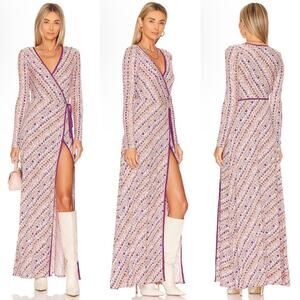 Free People Phoebe Maxi Wrap Dress size XS